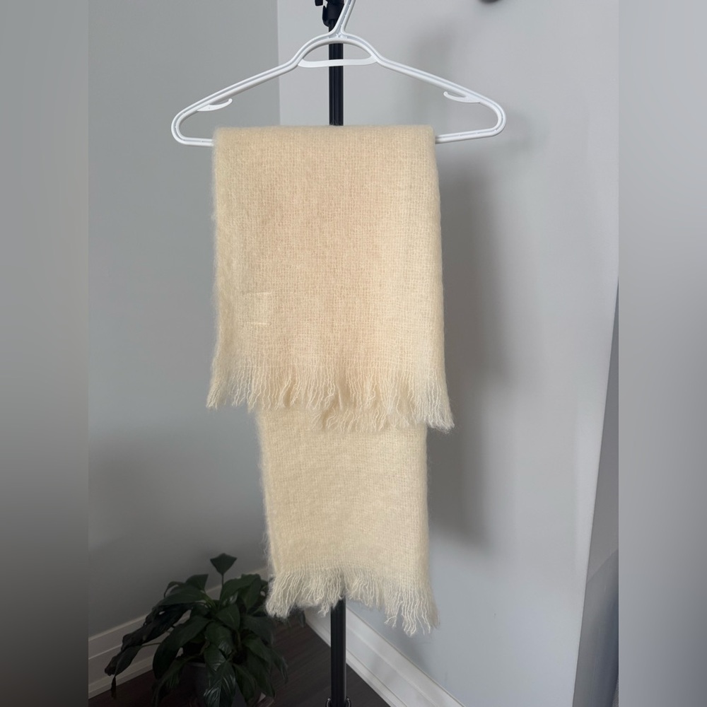 Mohair Wool Scarf - Made In Scotland